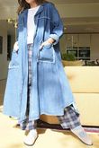 Scout Swing Trench Jacket Denim /10=